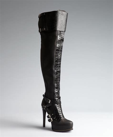 christian dior boots for women|Christian Dior thigh boots.